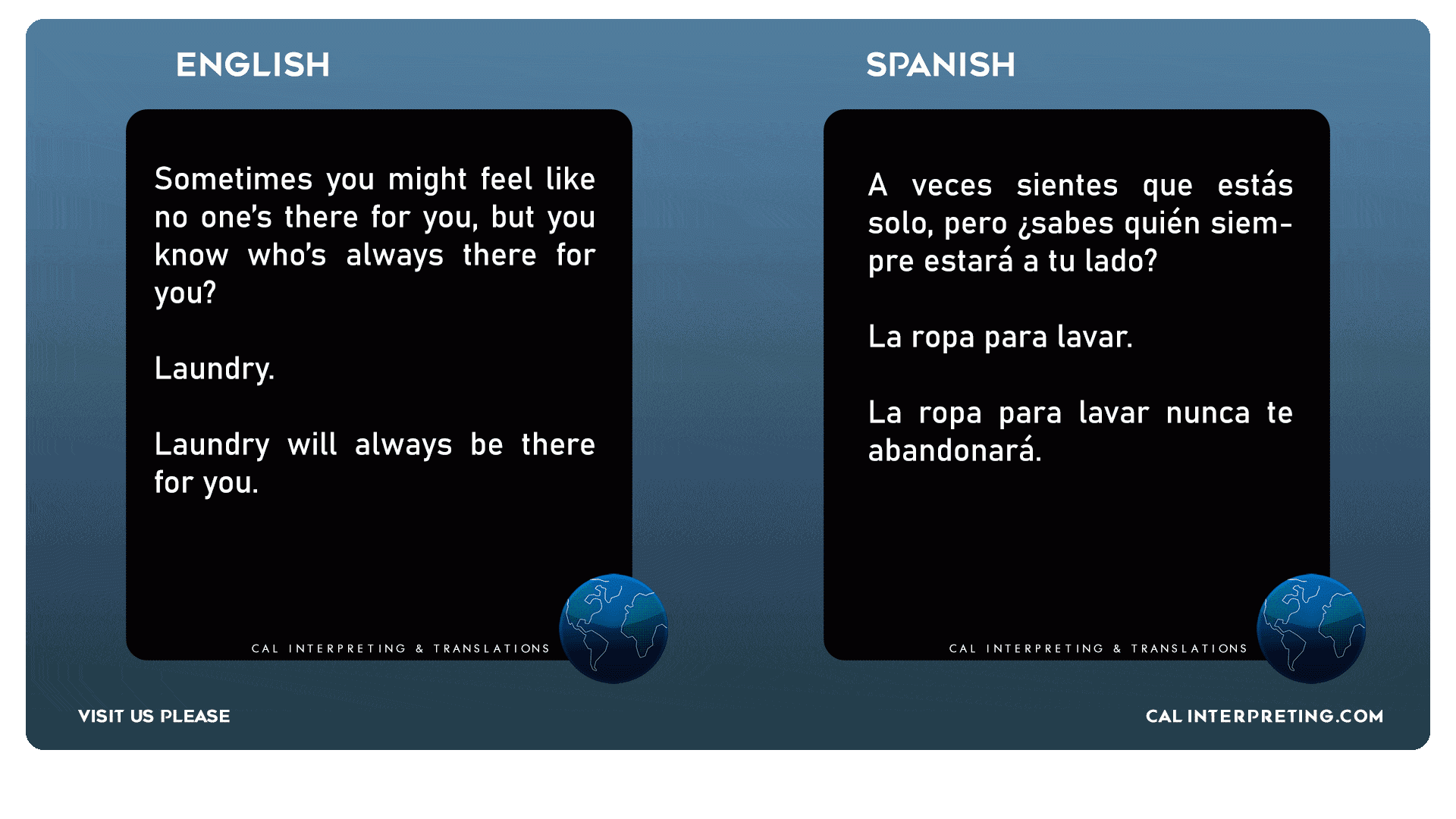 English Meme and Spanish Translation side-by-side